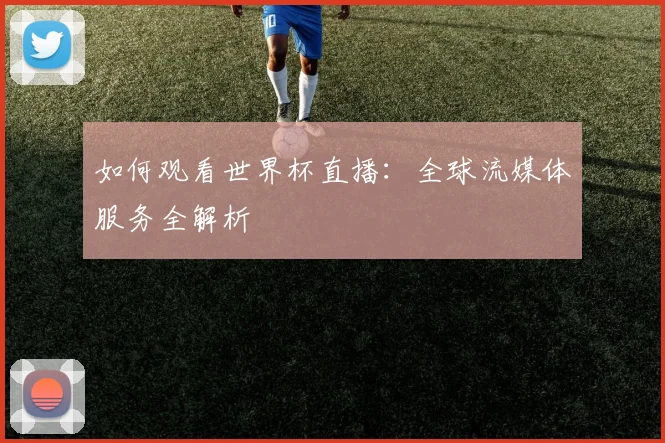 如何观看世界杯直播：全球流媒体服务全解析